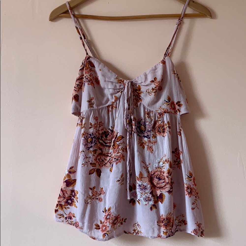 American Eagle Outfitters Floral Tank Top